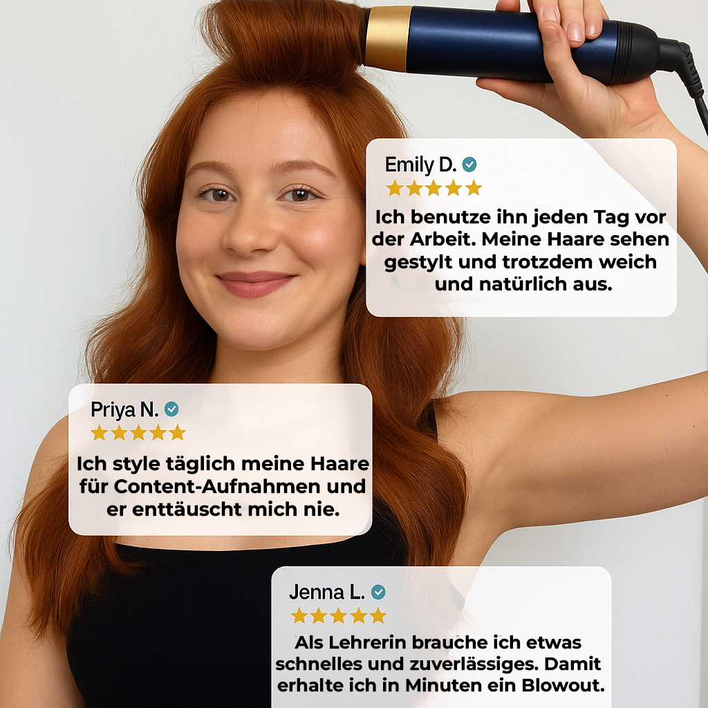 GLIMORA® - 5 in 1 Haar Styler (SECRET SALE)