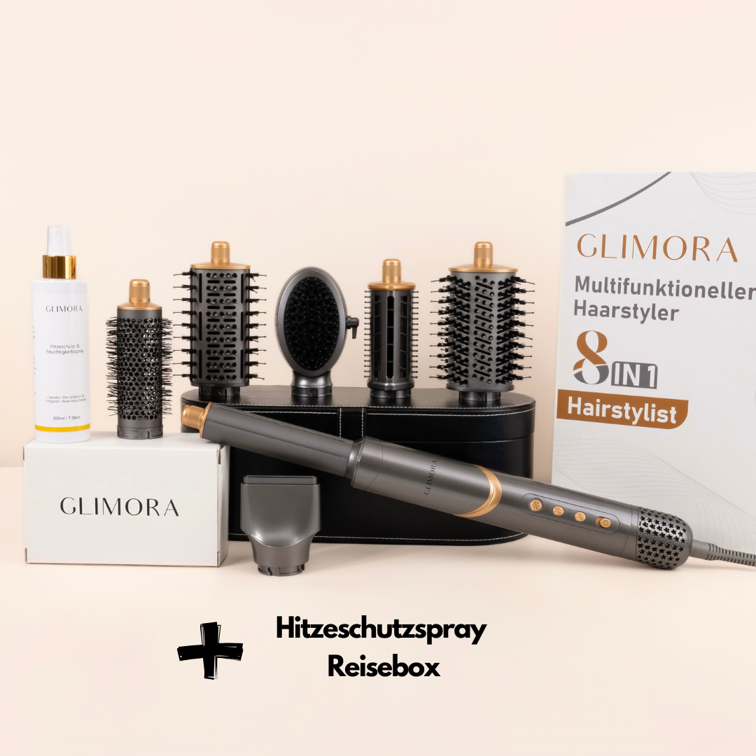 GLIMORA® - 8 in 1 StylePro hair styler